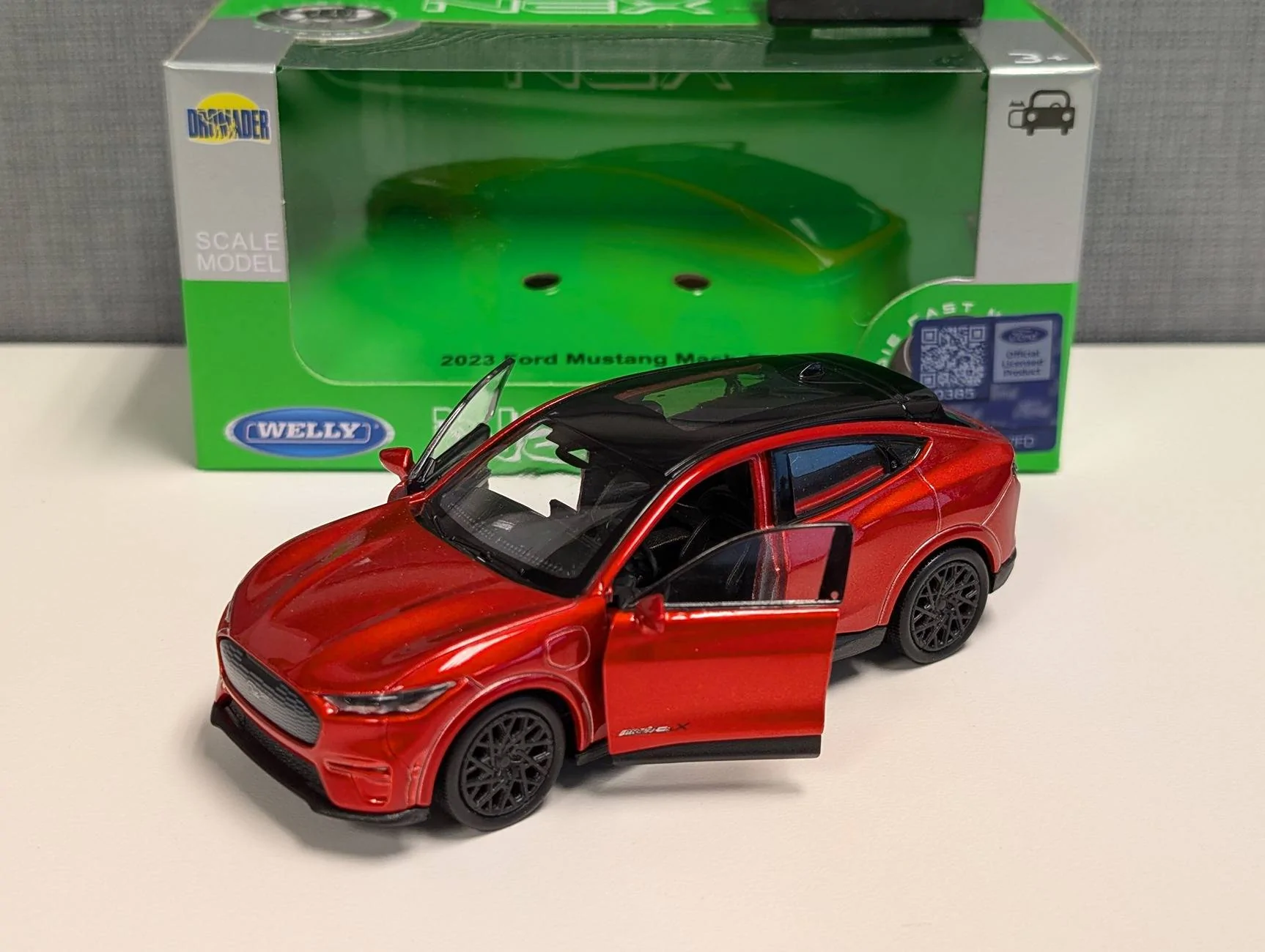 Ford Mustang Mach-E New 1:34 scale Mach-E GT from Welly Diecast PXL_20240909_210009781