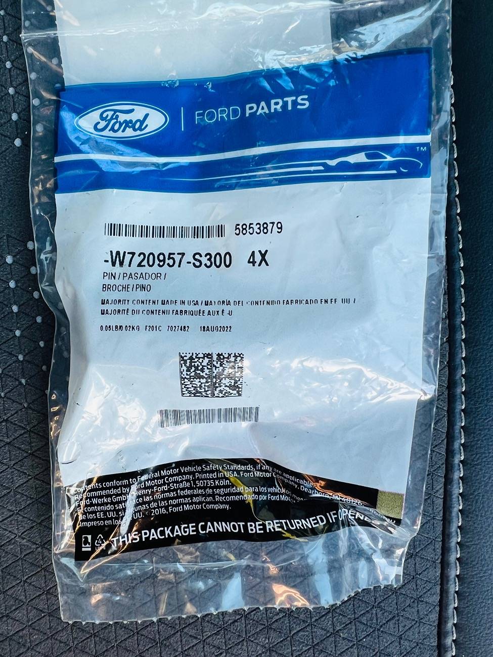 Ford Mustang Mach-E Well it finally happened: car 12v battery is dead IMG_4862