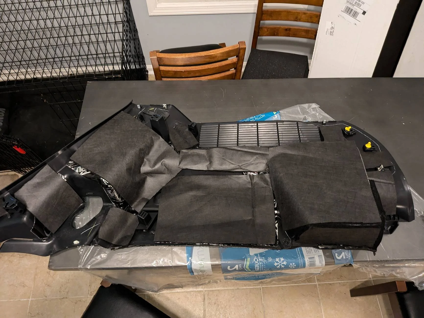 Ford Mustang Mach-E Speakers/Sub/Amps install and base/select model audio information C-Pillar card fibermat