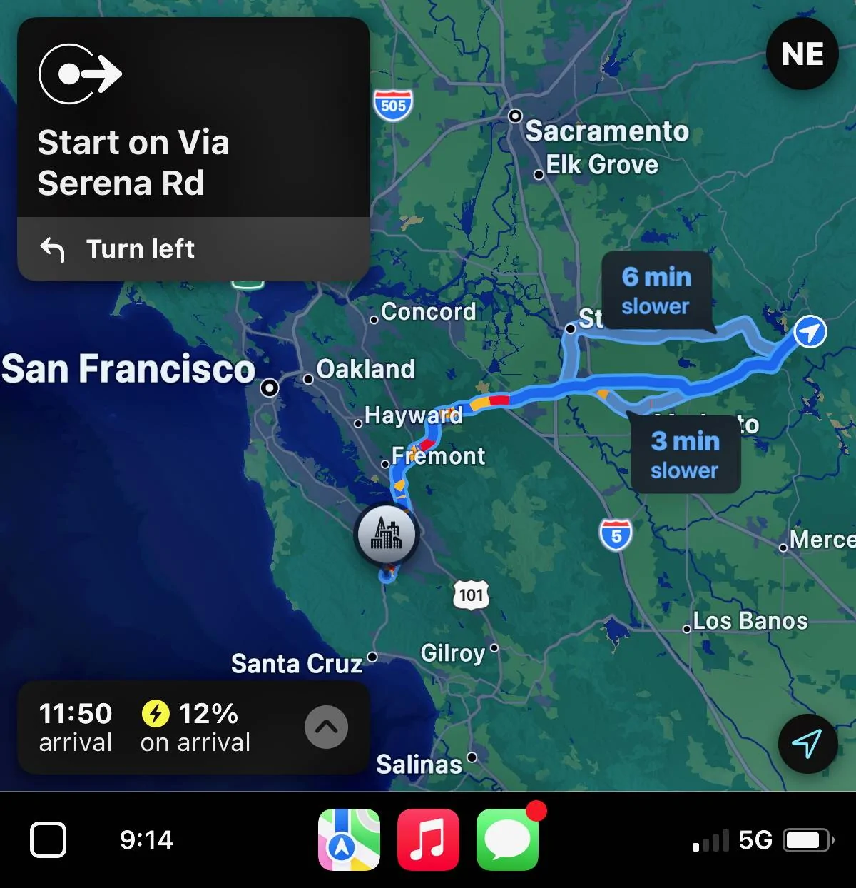 Ford Mustang Mach-E More Apple Maps integration with Carplay in iOS 18 IMG_2354