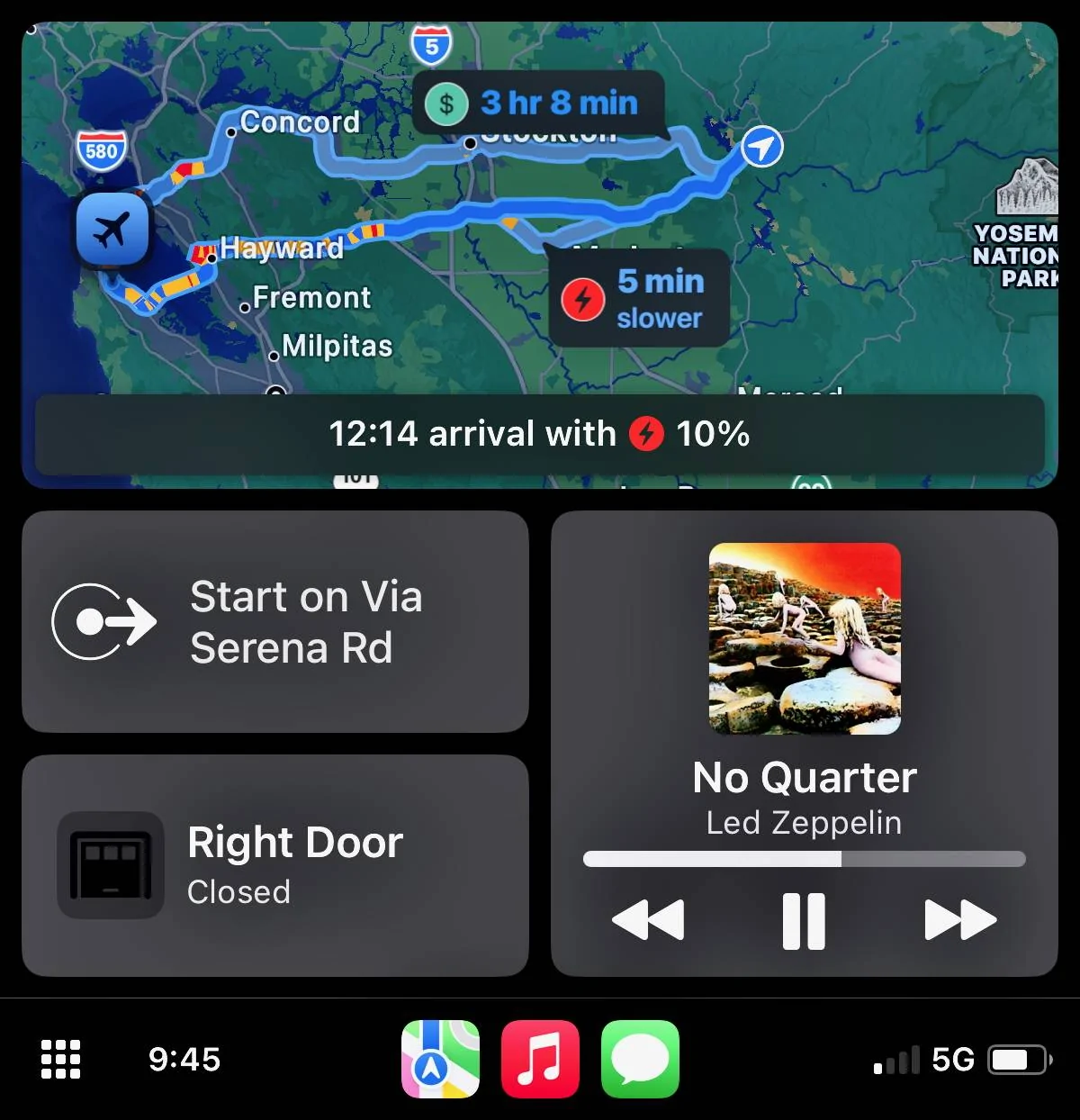 Ford Mustang Mach-E More Apple Maps integration with Carplay in iOS 18 IMG_2368