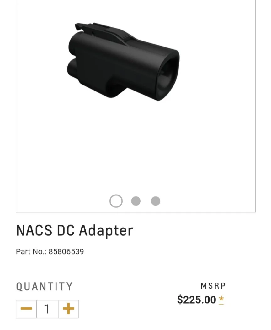 Ford Mustang Mach-E Ford NACS adapter vs Rivian NACS adapter (crosspost) GXwfBUjXcAAjX-r
