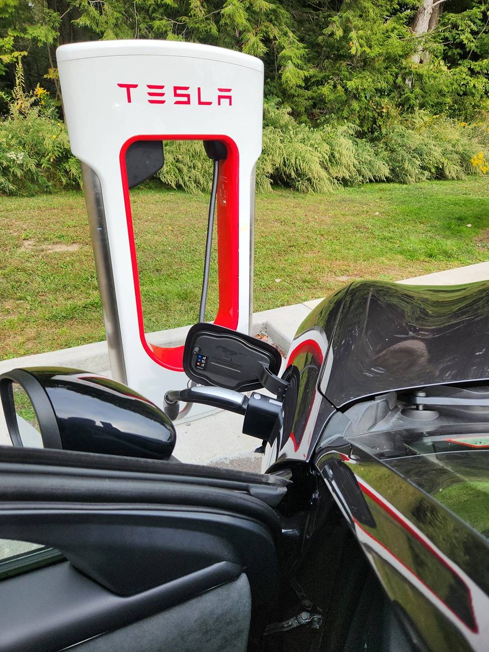 Ford Mustang Mach-E Finally received my Tesla adaptor! 20240918_160822