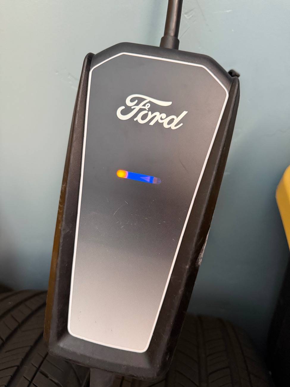 Ford Mustang Mach-E Mobile charger error at home, not reproducing at dealership IMG_0015