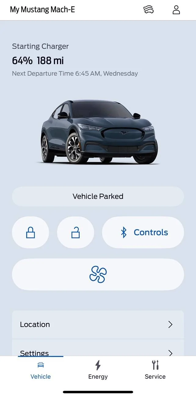 Ford Mustang Mach-E Ford Sync App keeps trying to charge the car IMG_0061