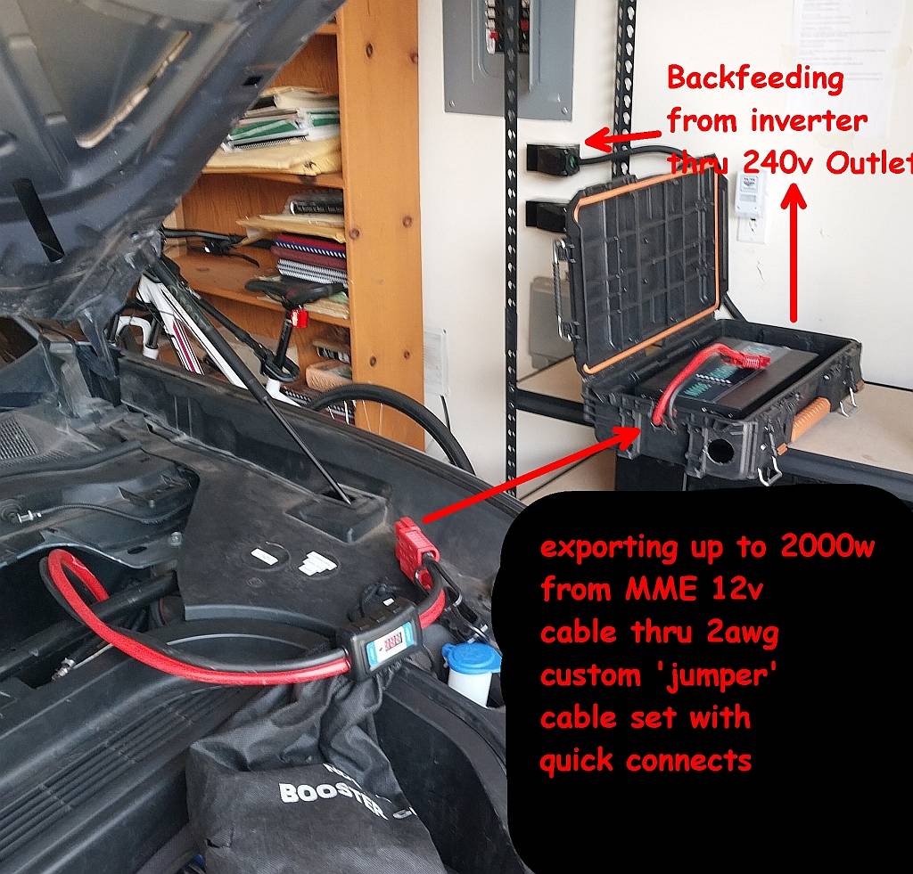 Ford Mustang Mach-E How-To: remove and replace your 12v battery - recommended at 36 months 31 MME connecting to 12vDC inverter