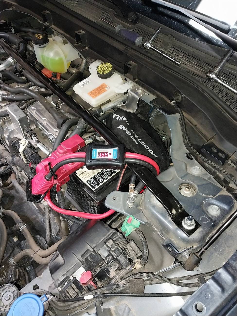 Ford Mustang Mach-E How-To: remove and replace your 12v battery - recommended at 36 months 21 cable set installed