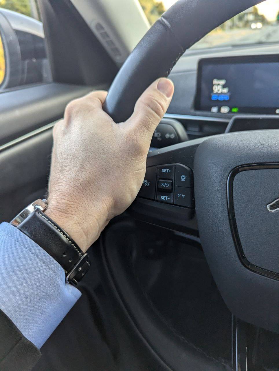 Ford Mustang Mach-E Inadvertent cruise control at slow speeds while turning photo_2024-10-03_14-04-32
