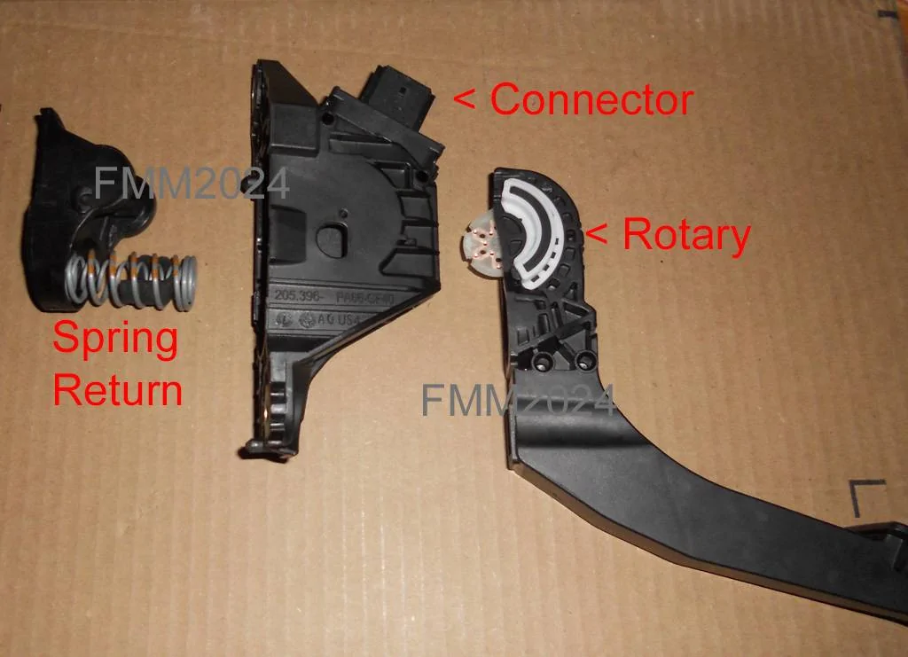 Ford Mustang Mach-E Accelerator Pedal Scare Pedal Apart SW_01