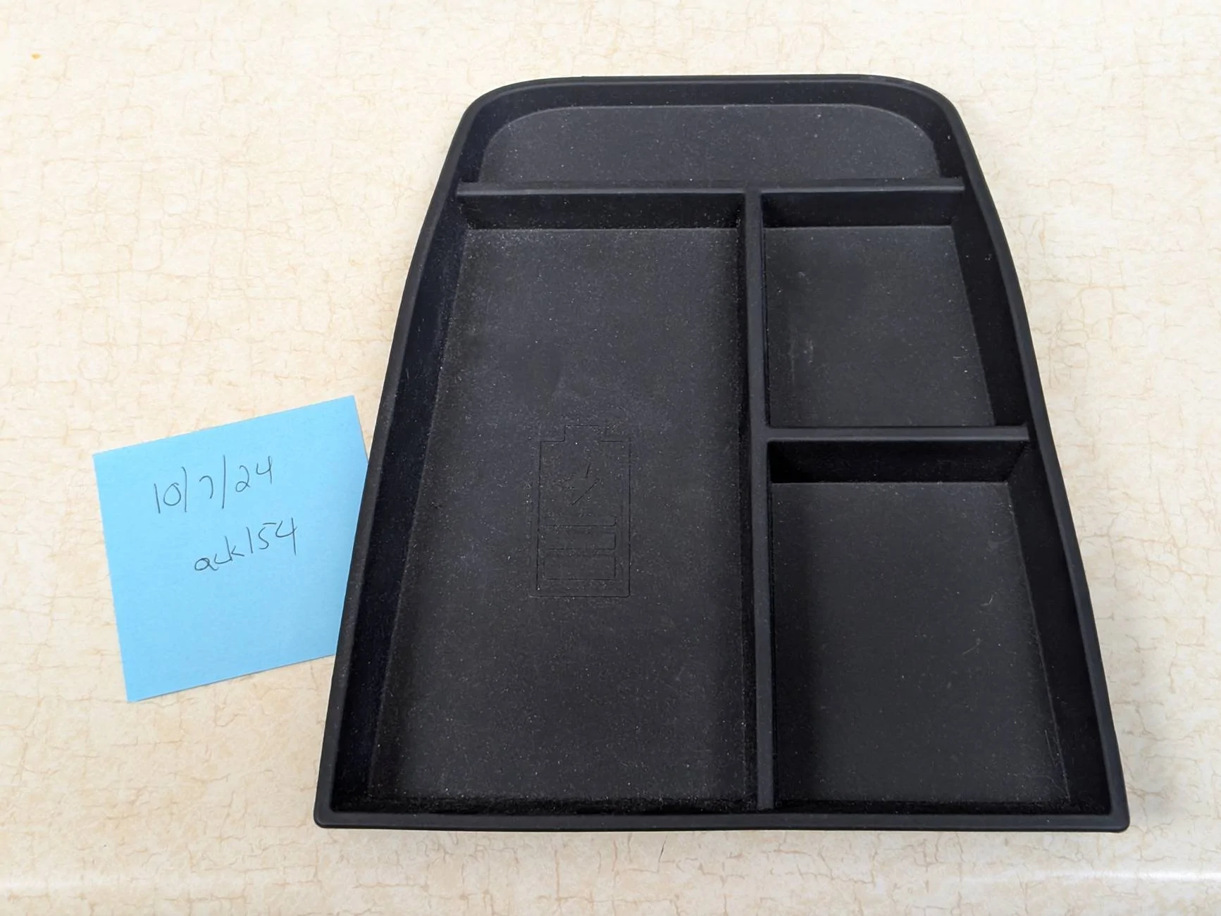 Ford Mustang Mach-E BestEVMod Center Console Tray - FREE PXL_20241007_214718702