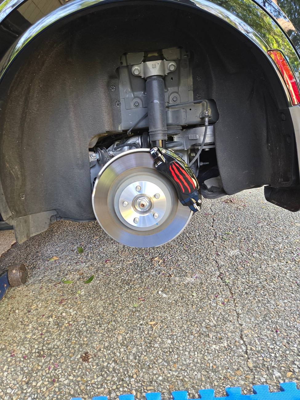 Ford Mustang Mach-E Anyone install Wheel Spacers? 20240706_090637