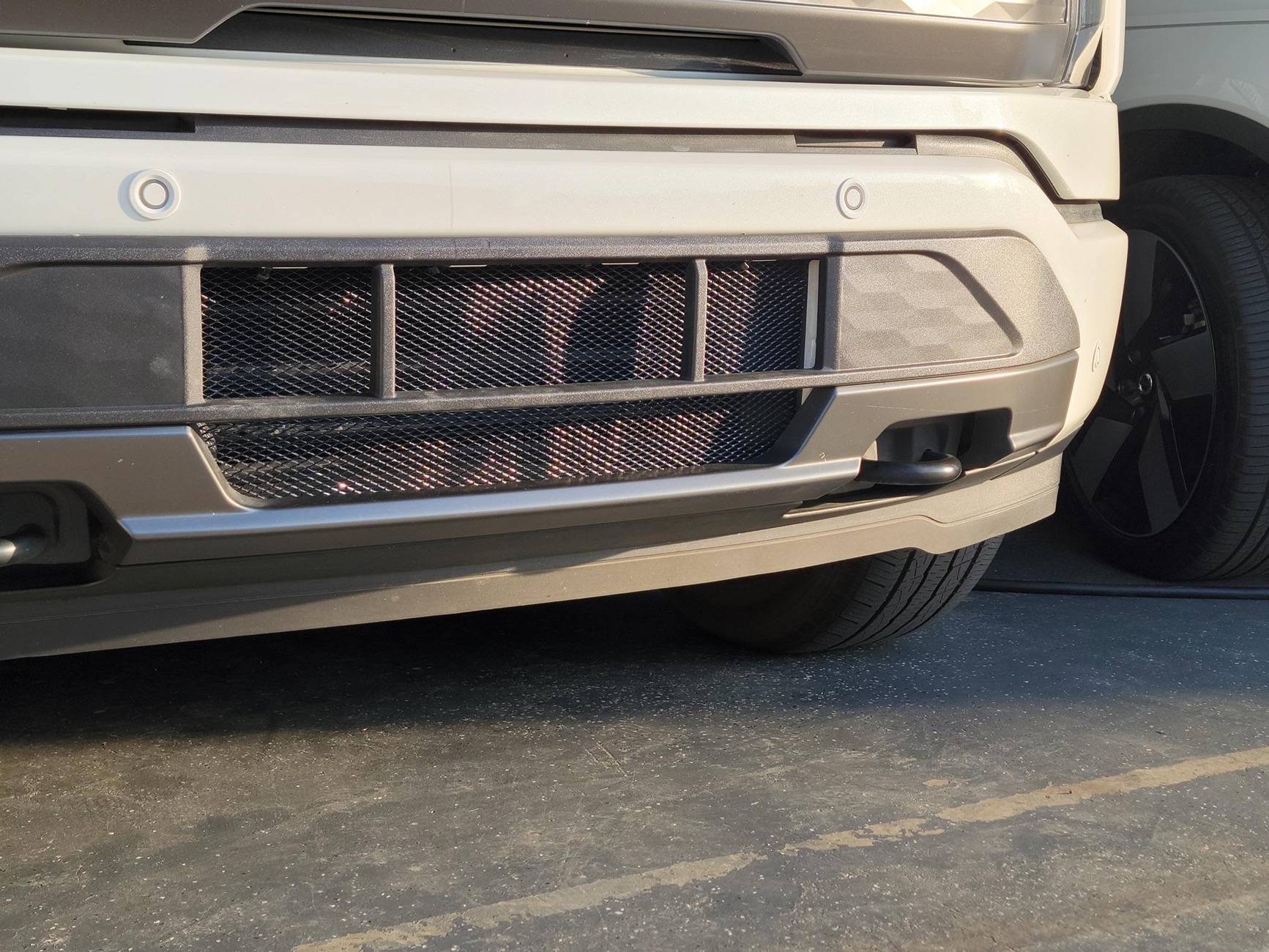 Ford Mustang Mach-E Radiator grille protection IMG_9284