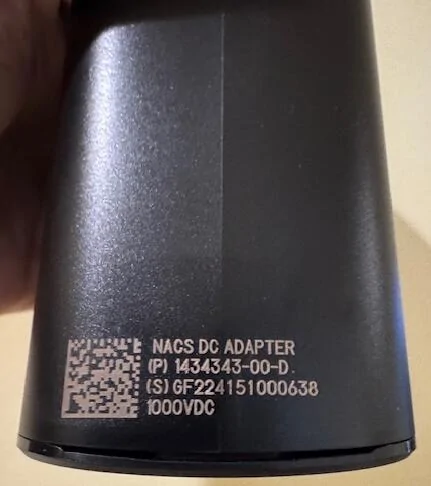 Ford Mustang Mach-E Email from Ford: Tesla NACS Replacement Adapter Shipping Soon GF224151000638