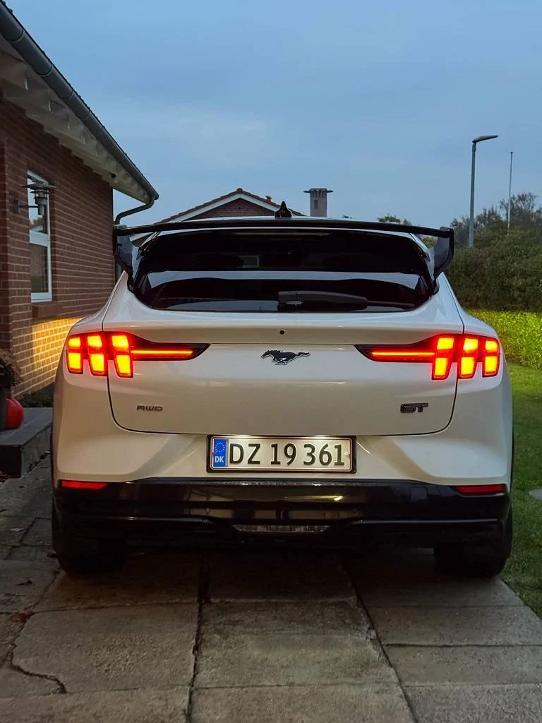 Ford Mustang Mach-E Our NEWEST wing spoiler on ... The Netherlands 9