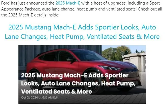 Ford Mustang Mach-E Automatic Lane Changes introduced with BlueCruise 1.5 1729522402206-bt