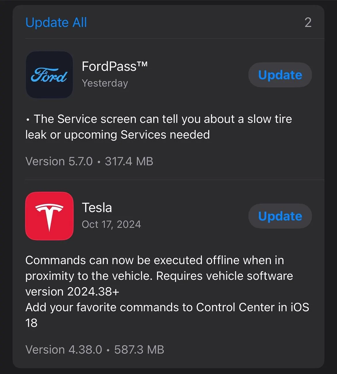 Ford Mustang Mach-E FordPass App 5.7.0 Released IMG_8641