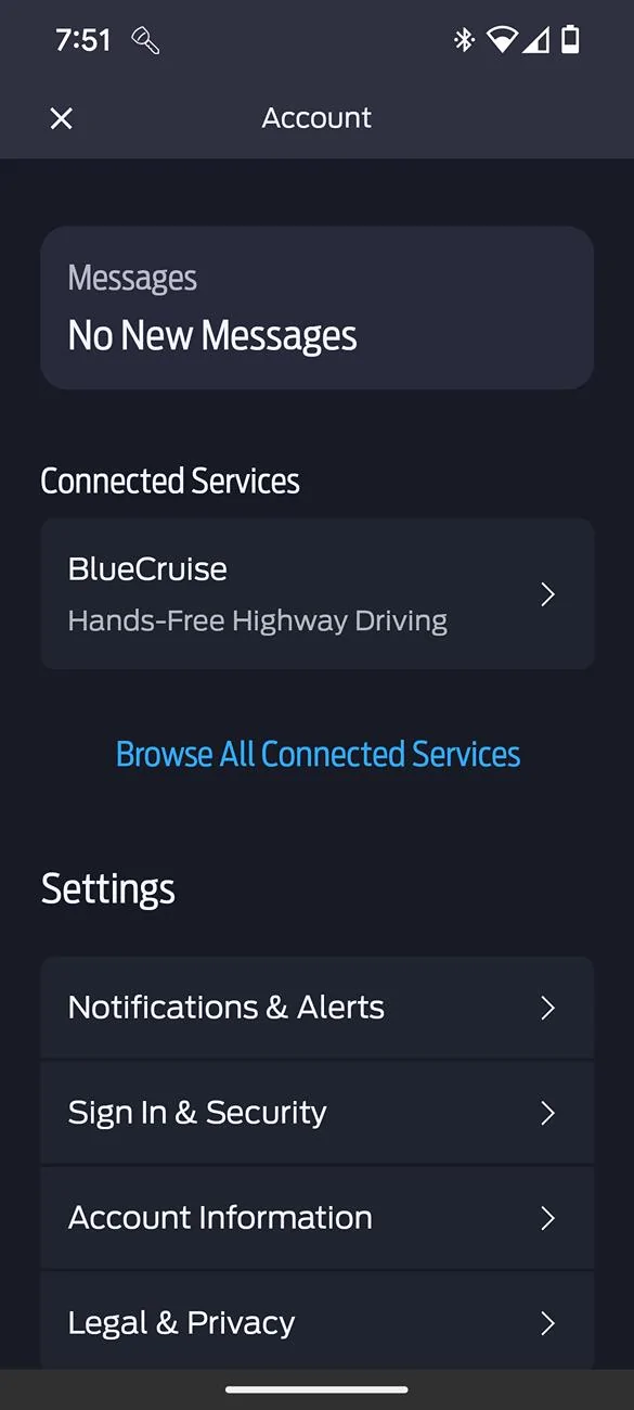 Ford Mustang Mach-E FordPass App 5.7.0 Released Screenshot_20241028-075151