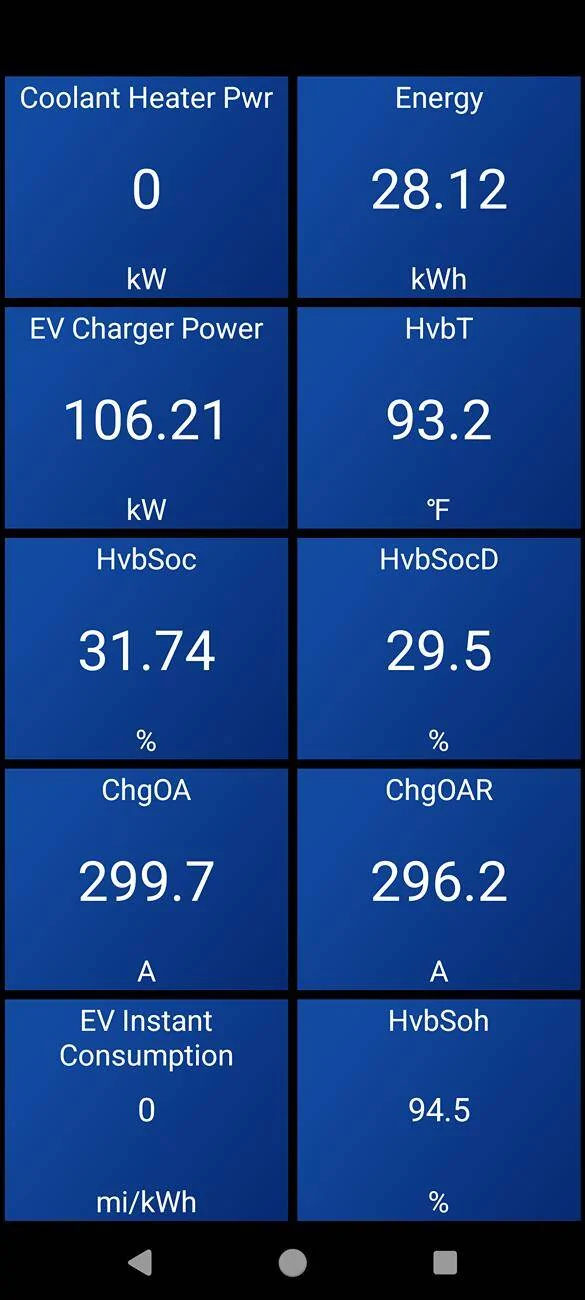 Ford Mustang Mach-E Range estimate immediately after resetting Screenshot_20241018-154939