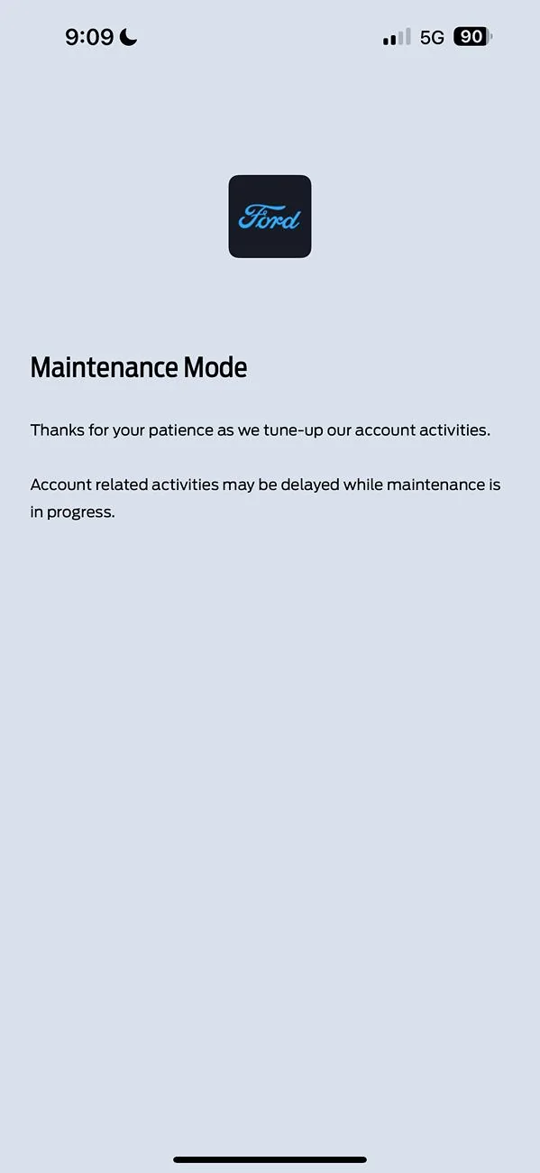 Ford Mustang Mach-E Ford Pass App Not fully populating after update IMG_8546