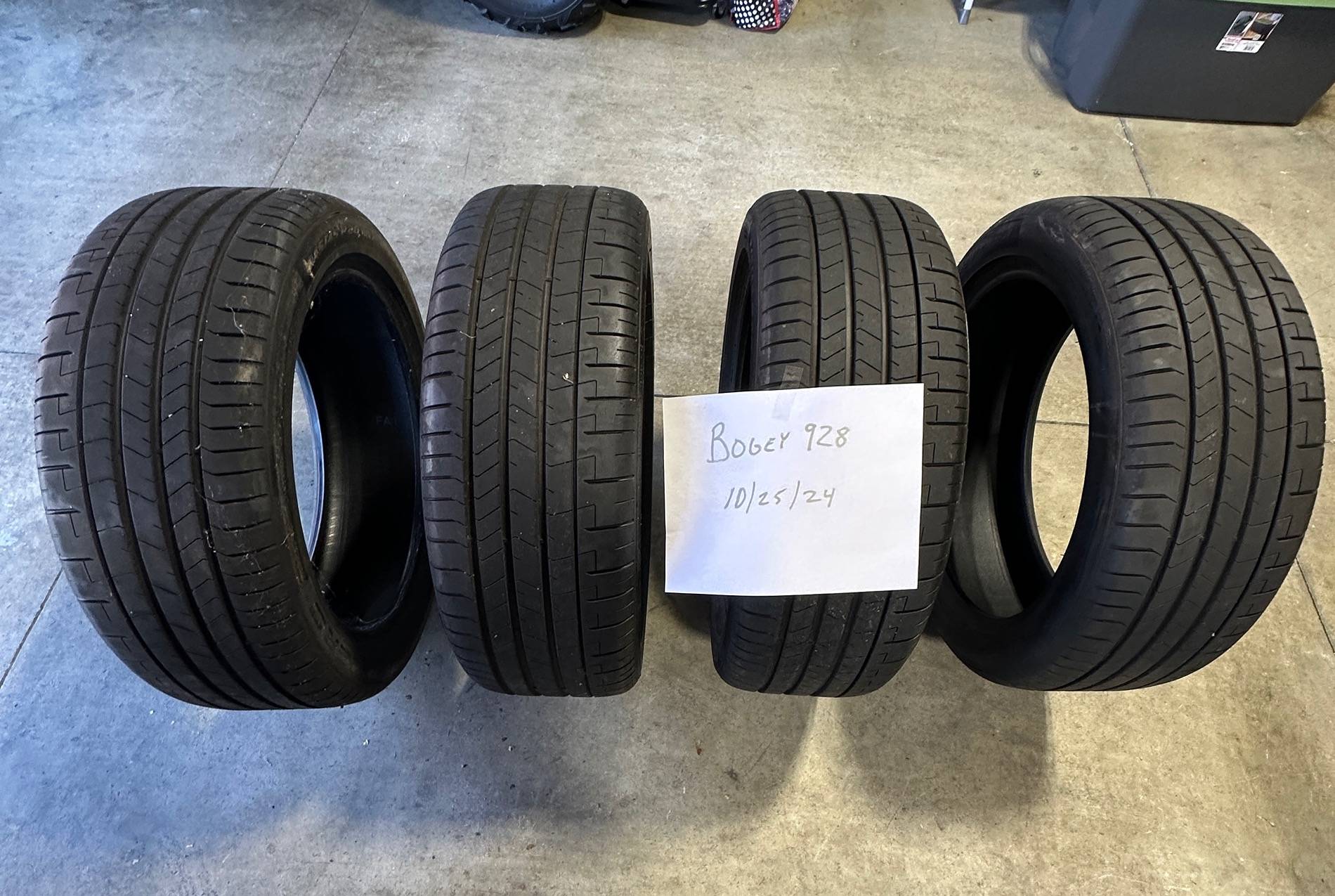 Ford Mustang Mach-E GTPE Pirelli OEM Summer Tires 245/45R20 Set of 4 $400 IMG_3190