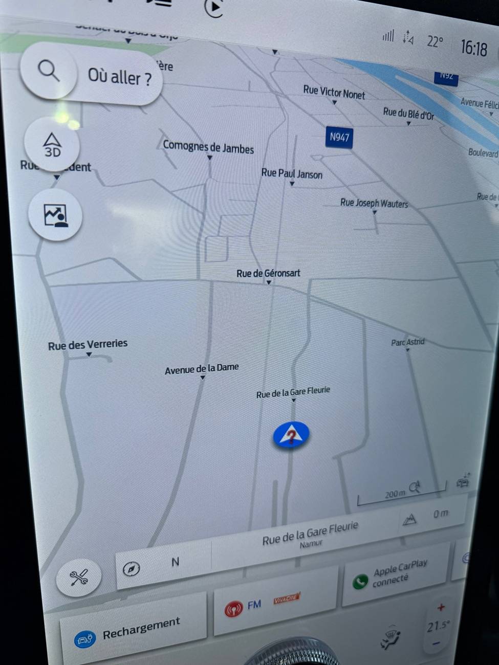 Ford Mustang Mach-E Apple Maps Navigation is unusable IMG_0180