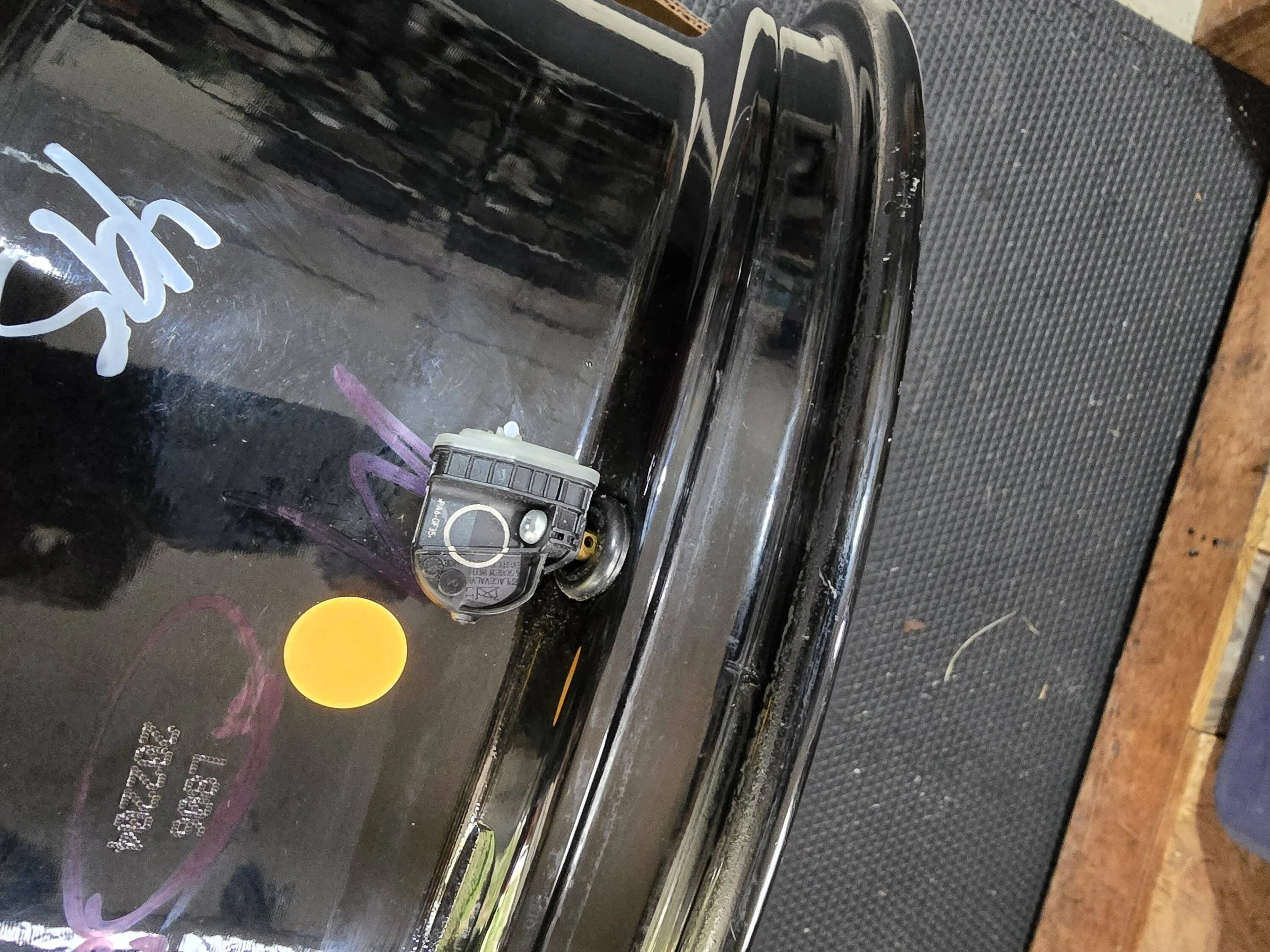 Ford Mustang Mach-E TPMS in a Spare tire Wheel sensor