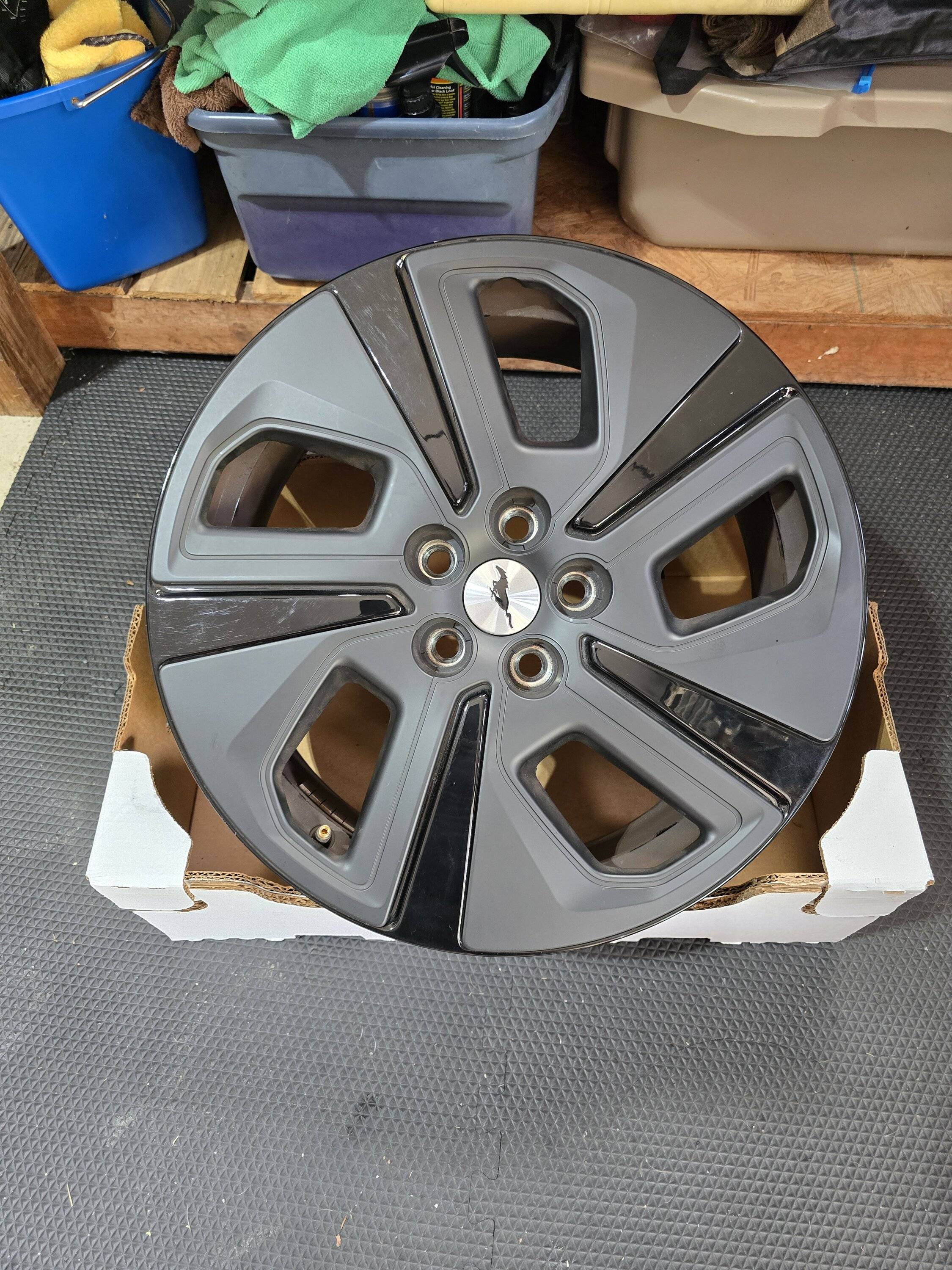 Ford Mustang Mach-E TPMS in a Spare tire Wheel
