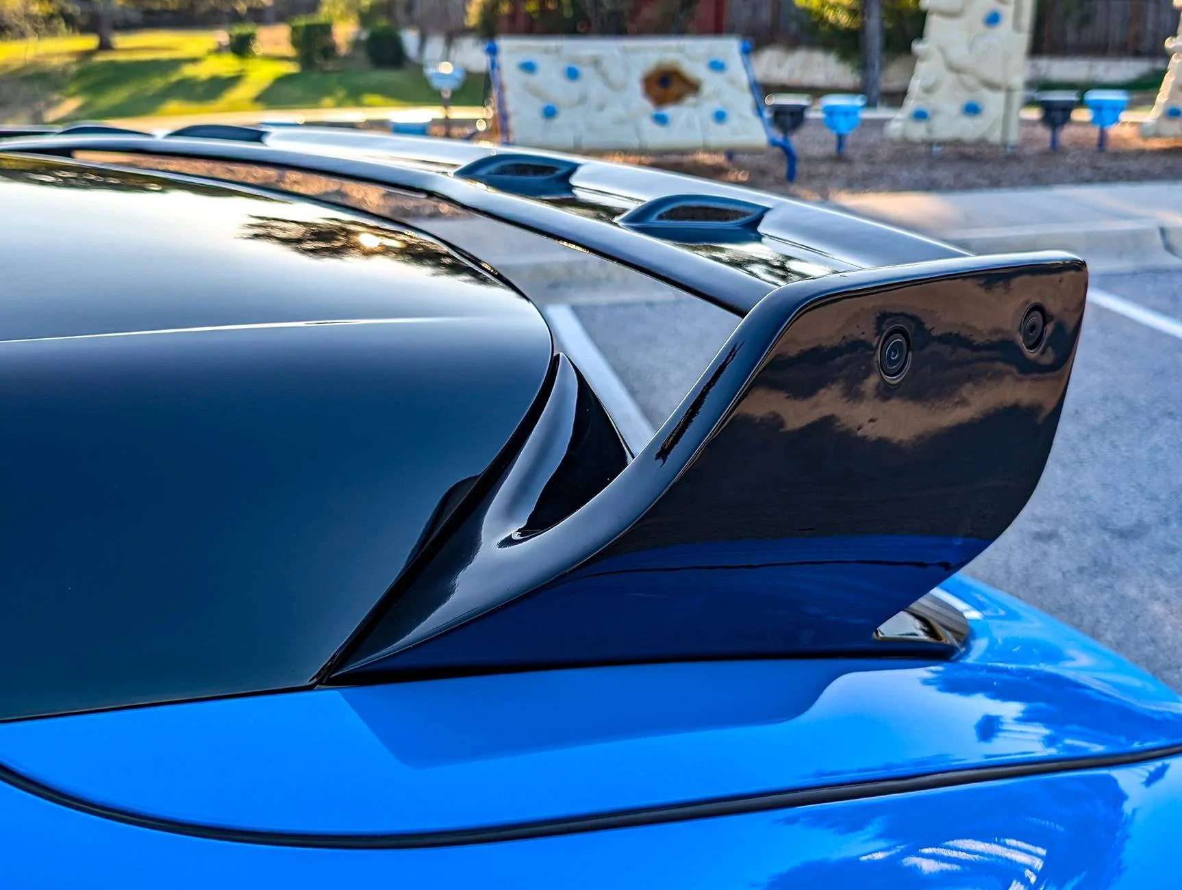 Ford Mustang Mach-E BSKT Design Rally Spoiler Review and Install RallySpoilerReview-07