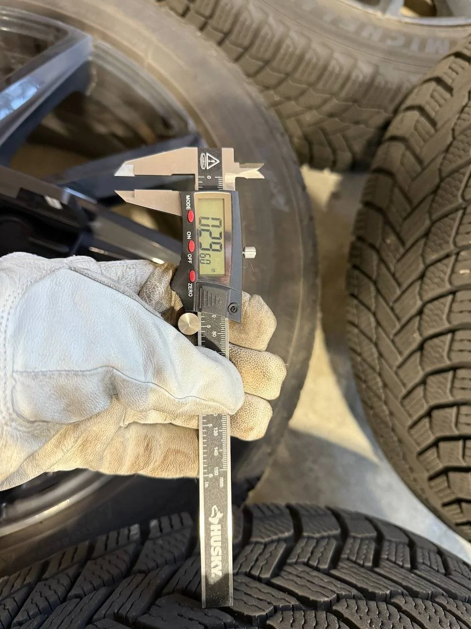 Ford Mustang Mach-E 19" Winter Tires and Wheels for GTPE IMG_0527