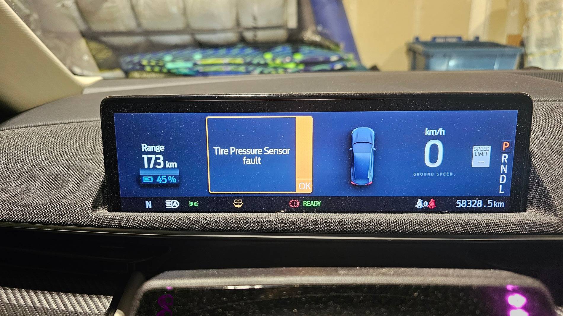 Ford Mustang Mach-E TPMS and Cameras suddenly stopped working 20241119_174025