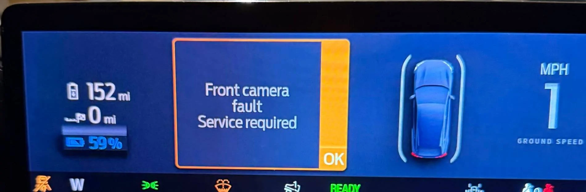 Ford Mustang Mach-E Front Camera Fault & Pre-Collision Assist Not Available Errors Untitled