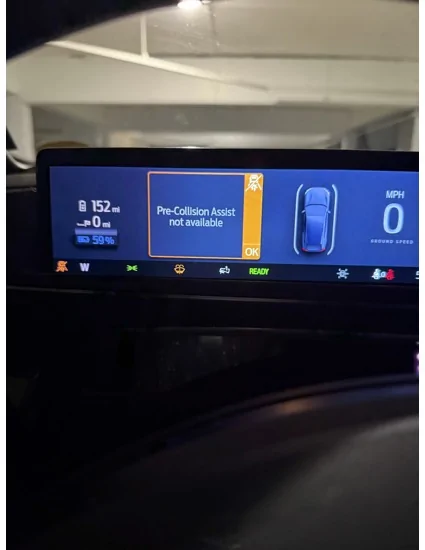 Ford Mustang Mach-E Front Camera Fault & Pre-Collision Assist Not Available Errors IMG_5463