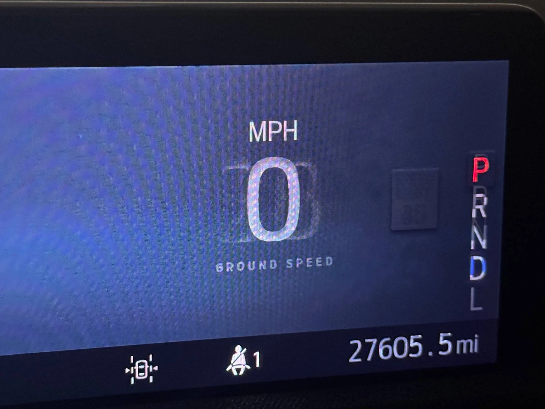 Ford Mustang Mach-E Instrument cluster screen fading/shadow images IMG_9247