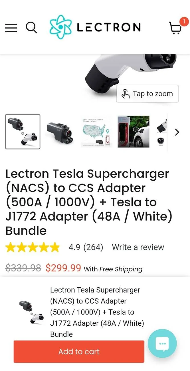Ford Mustang Mach-E What specific adapters do I need Screenshot_20241123_145608_Chrom