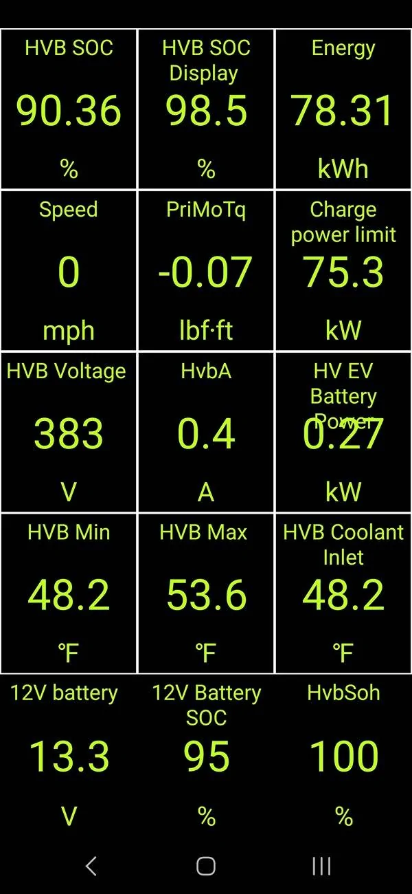 Ford Mustang Mach-E HV Battery Calibration Procedure Screenshot_20241125_164135