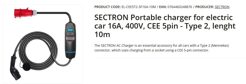 Ford Mustang Mach-E Charge Fault charger
