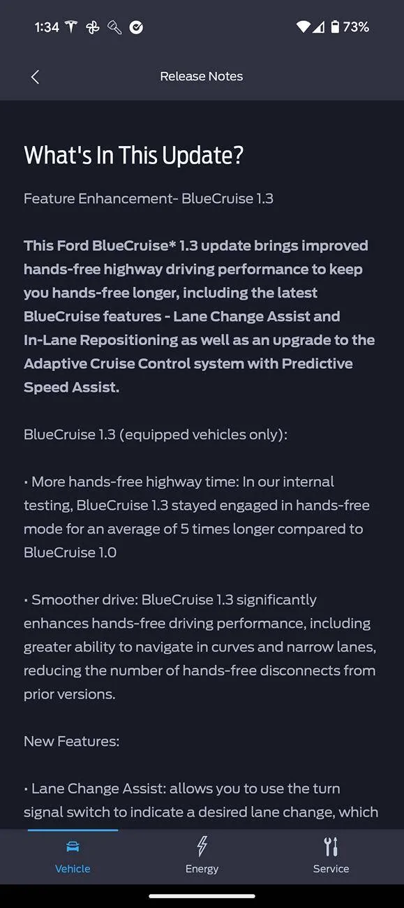 Ford Mustang Mach-E Bluecruise 1.3 for 2021 Mach-E has arrived Screenshot_20241213-133444