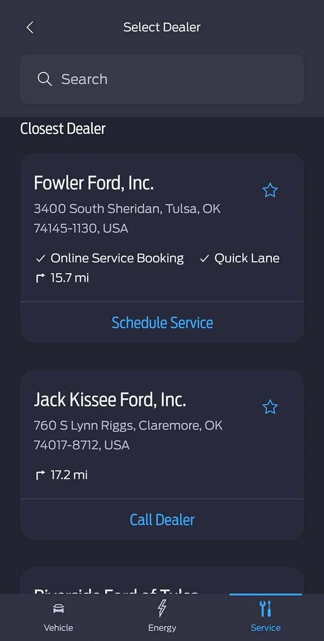 Ford Mustang Mach-E Fordpass dealer issue Screenshot_20241213_153953_FordPass