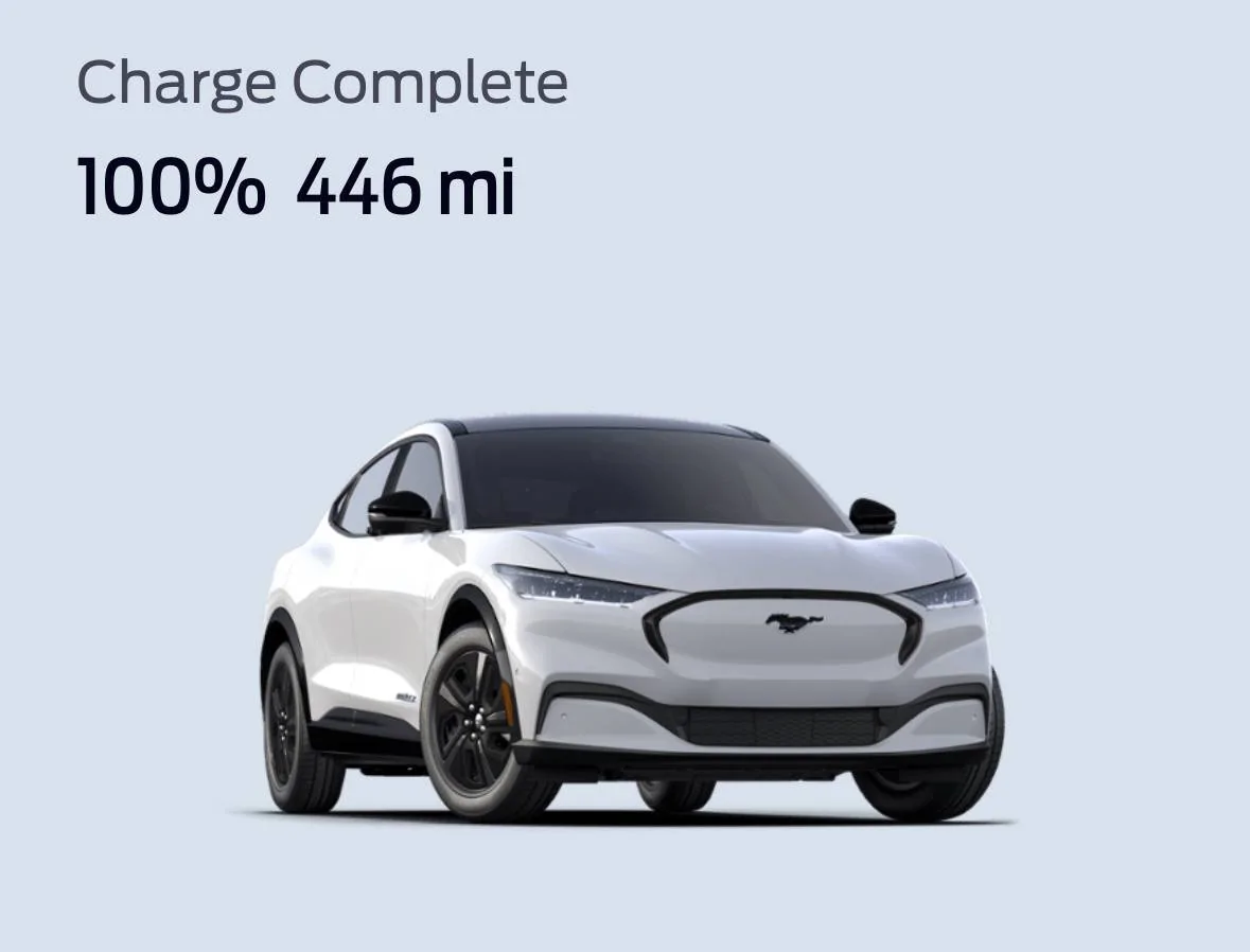 Ford Mustang Mach-E Super-Sized Charge! 446 mi