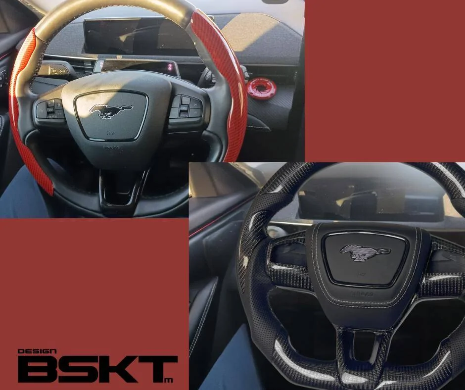 Ford Mustang Mach-E Our last steering wheel made by BSKT Design sem nome (82)