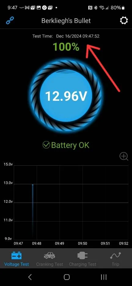 Ford Mustang Mach-E Windshield replacement went sideways Screenshot_20241216_094753_Battery Monitor