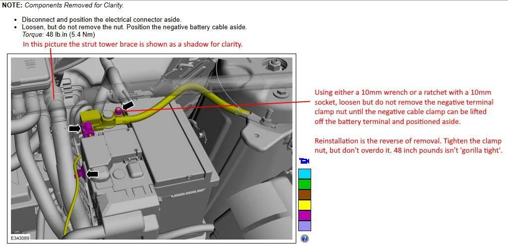 Ford Mustang Mach-E Post here if you have an active FDRS account and are willing to look up info for others MME_Negative_Battery_Terminal