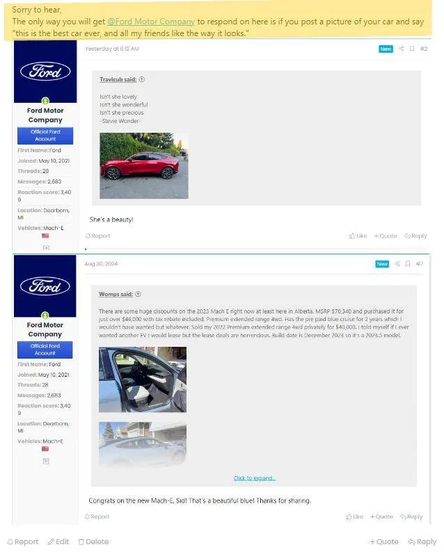 Ford Mustang Mach-E Long Time EV Driver...First Time Mach-E Owner Screenshot 2024-11-01 