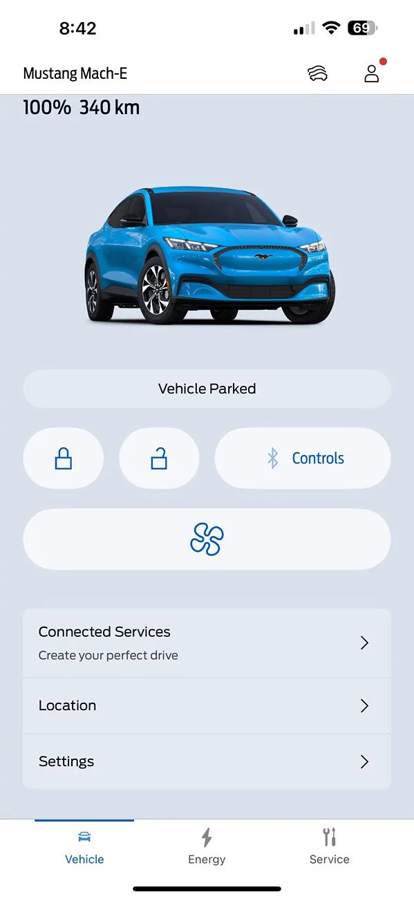 Ford Mustang Mach-E No trip planner option under Pass App ? 1735609383774-oi