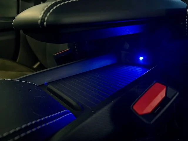 Ford Mustang Mach-E Removing Visor Warning Stickers-UPDATE: Illuminated HomeLink Buttons IMG_3818