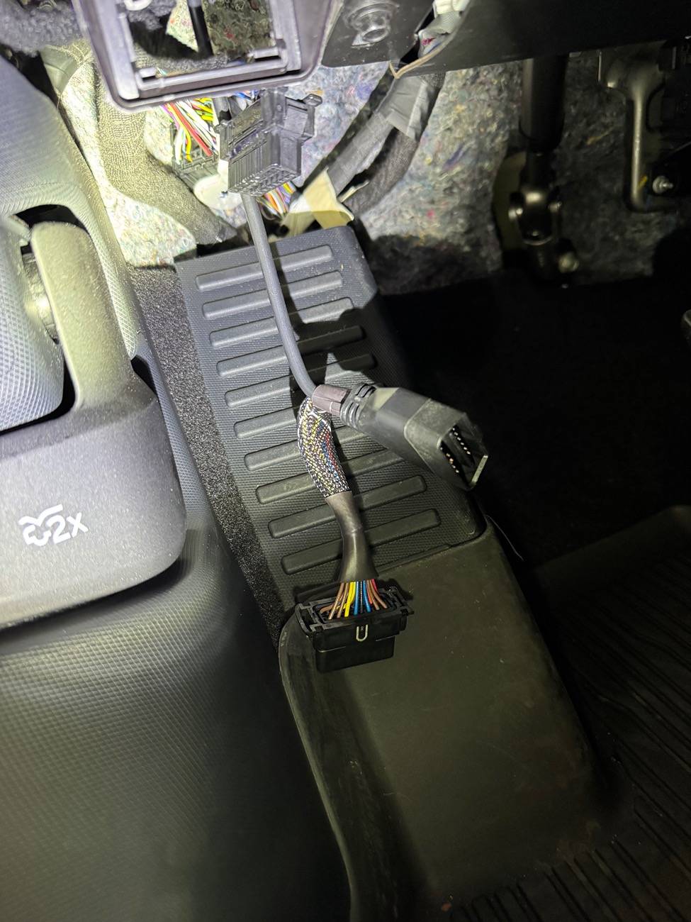 Ford Mustang Mach-E Suspicious OBD Scanner Port IMG_6939