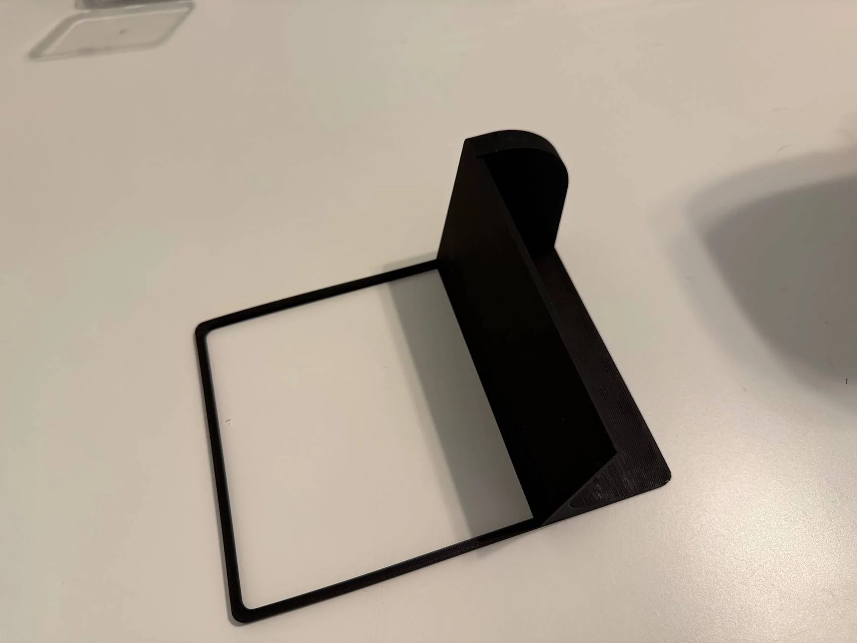 Ford Mustang Mach-E NACS adapter holder for center console (3D print) IMG_2867