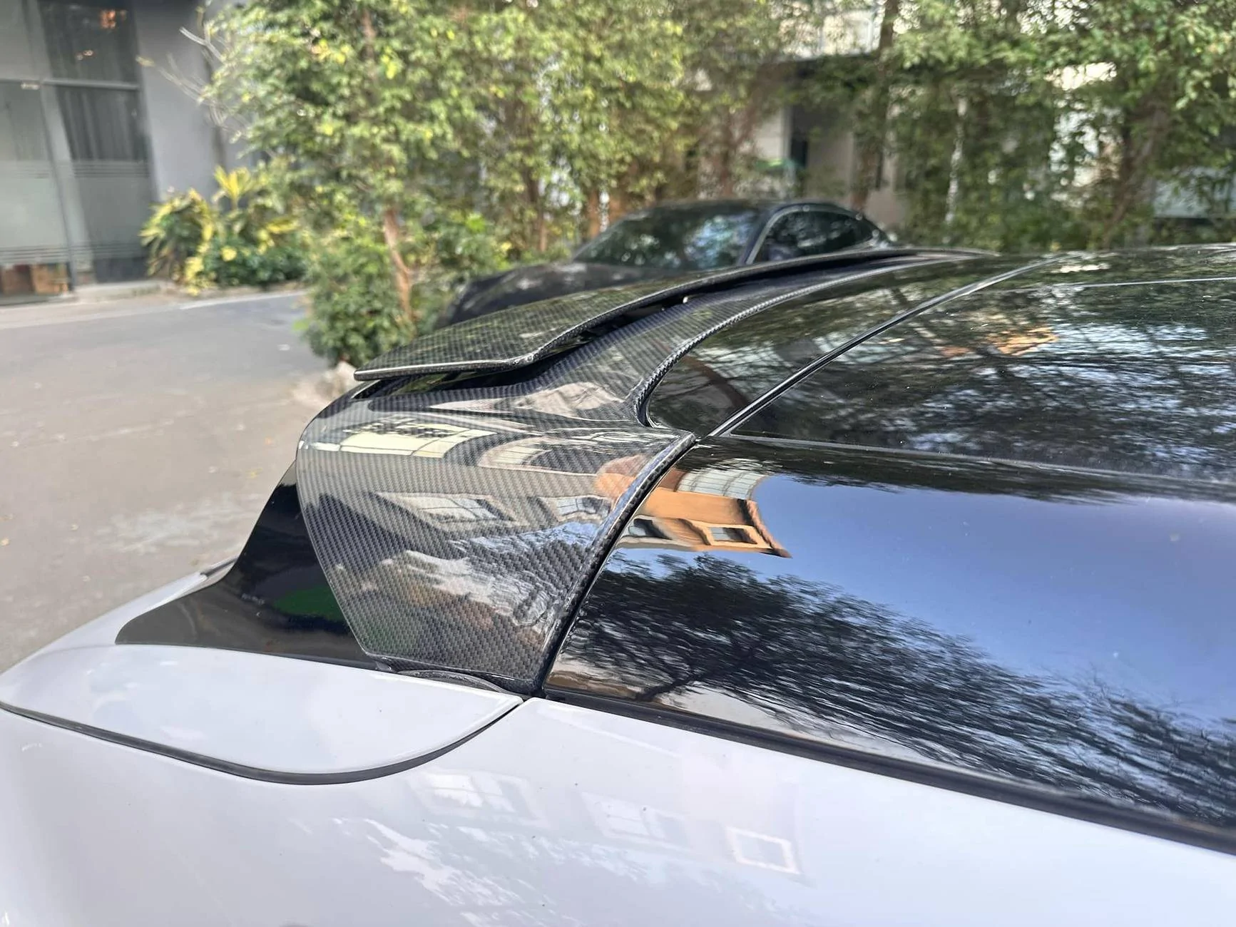 Ford Mustang Mach-E Retractable Spoiler! The most innovative part to Mach-E ... made in BSKT Design own factory. 8fac6451-120b-4eaa-a71b-8f6c67742e40