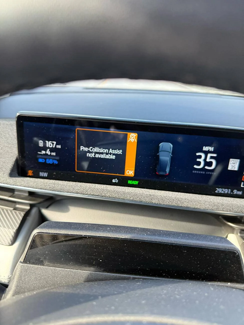 Ford Mustang Mach-E Pre-Collision Assist Unavailable Intermittently tempImageOC7cbl