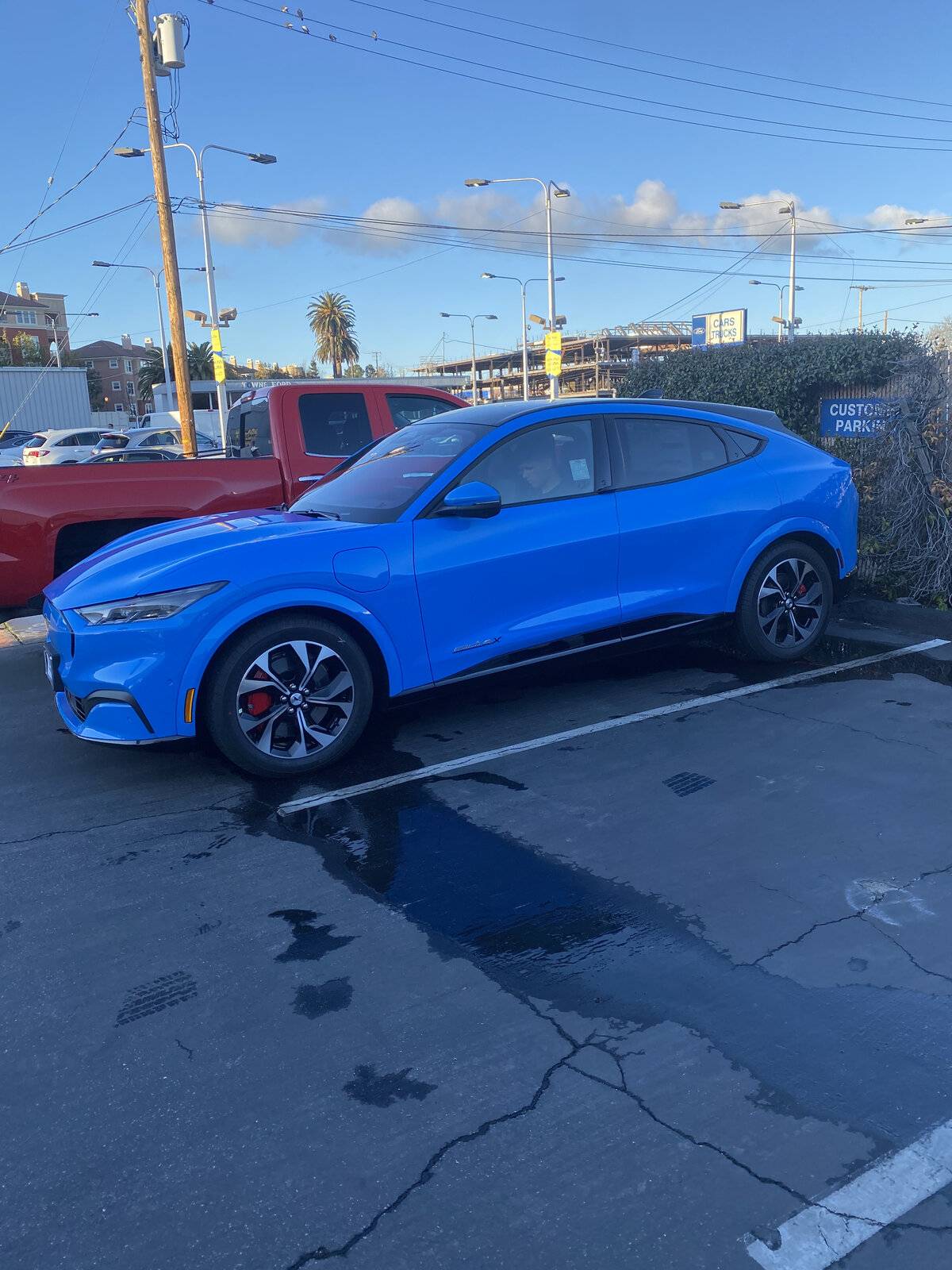 Ford Mustang Mach-E First MMEs arrive in San Diego CB427CA7-C668-40F6-BA73-7E423A2E40E7